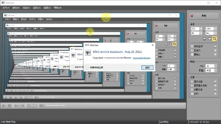 WinCAM 屏幕录像 v3.9.0 中文版 WinCAM屏幕录像v3.9.0中文版