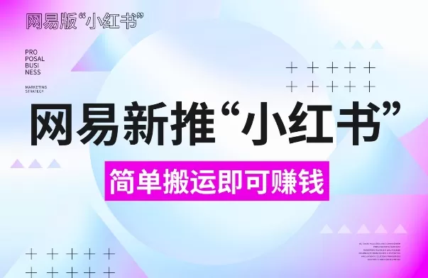 网易“小红书”版，搬运即有收益，新手小白千万别错过(附详细教程)