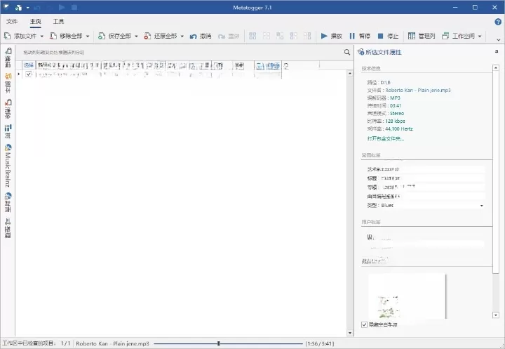 Metatogger音频编辑v7.6.1.0绿色版