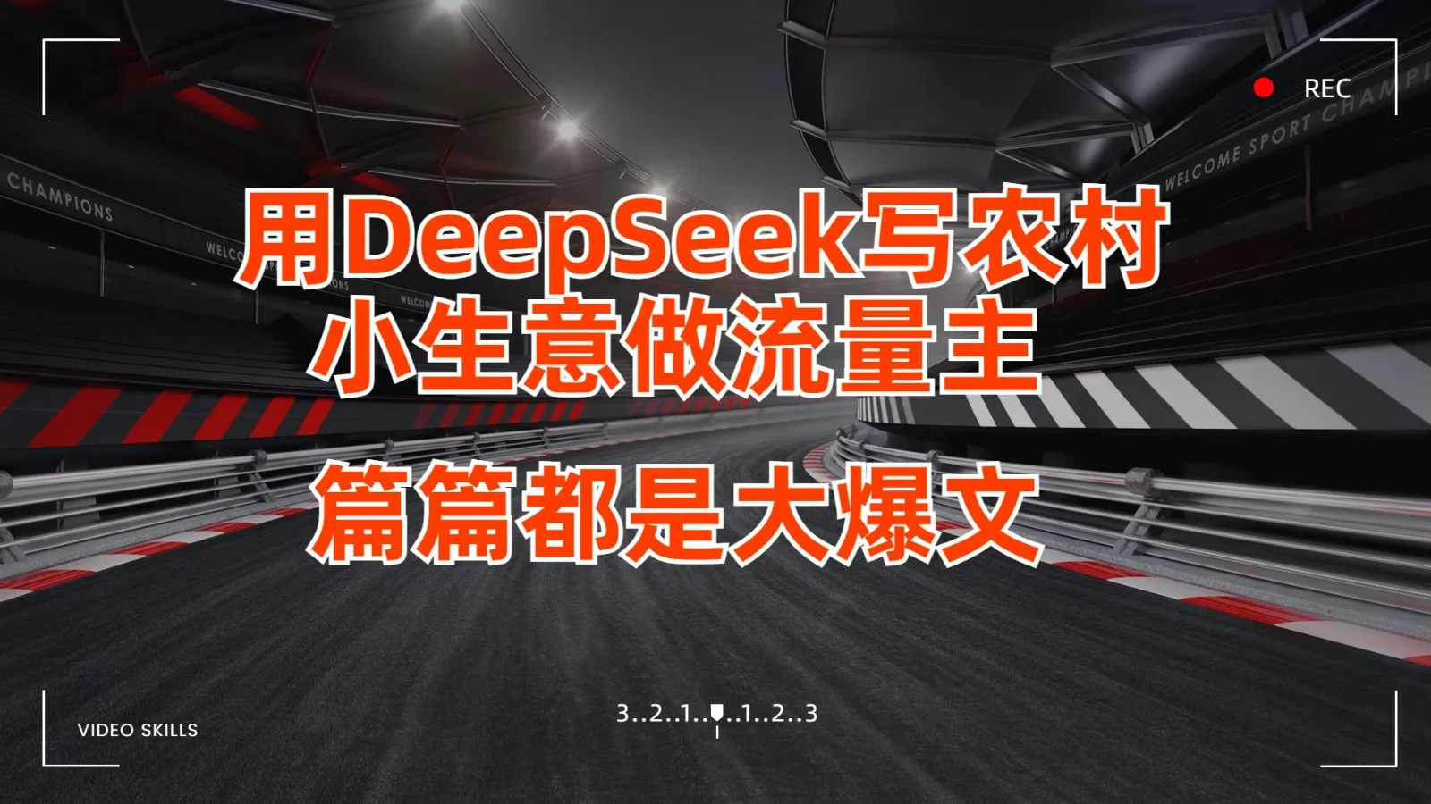 以DeepSeek助力农村小生意流量主，篇篇皆为爆款文