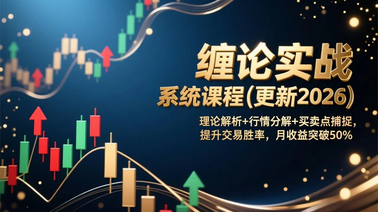 缠论实战系统课程(更新2026-706资源网