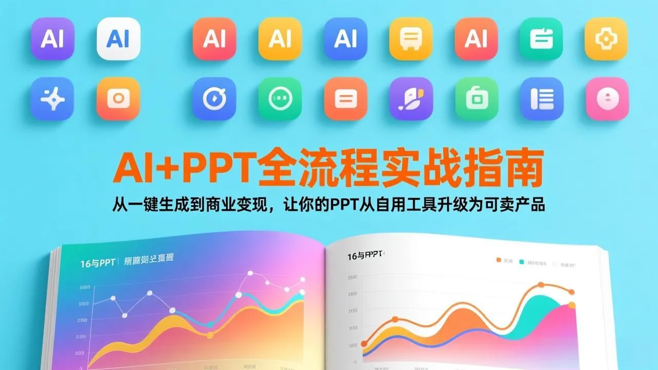 AI+PPT全流程实战指南：从一键生成到商业变现，让你的PPT从自用工具升级为可卖产品-706资源网