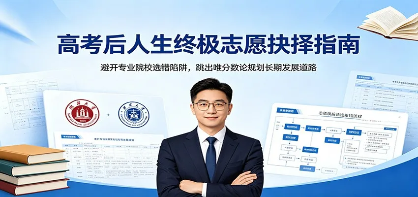 高考后人生终极志愿抉择指南：避开专业院校选错陷阱，跳出唯分数论规划长期发展道路-706资源网
