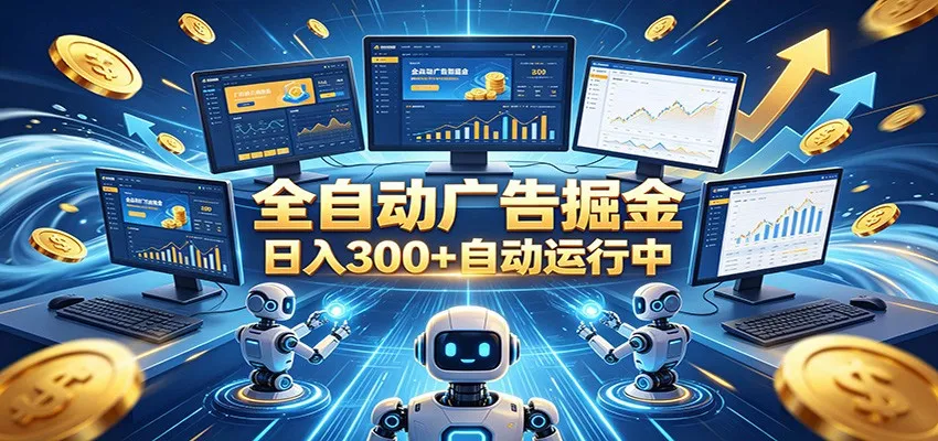 自动广告G机，日入300+，正规平台，广告浏览获益，时间自由，适合各类人群日常增收-706资源网