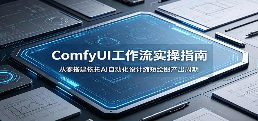 ComfyUI 工作流实操指南：从零搭建依托AI自动化设计缩短绘图产出周期-706资源网