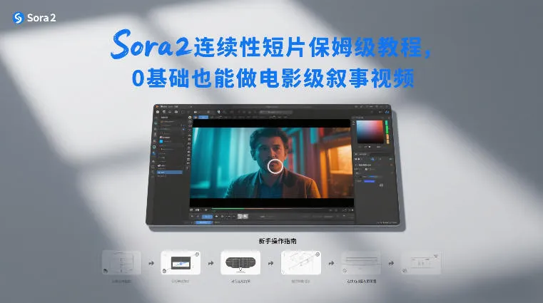 Sora2连续性短片保姆级教程，0基础也能做电影级叙事视频-706资源网