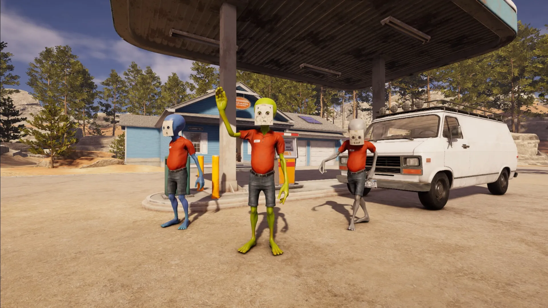 宇宙牌加油站/Roadside Research