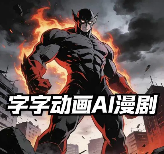 字字动画AI漫剧2026年第1期系统课程，小白看完就能学会实操的漫剧课，单人月收1-3W-706资源网