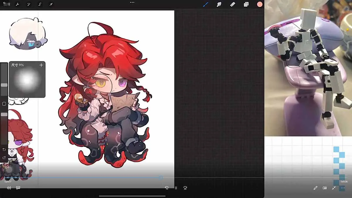 零基础学Q版立绘：从头身比例到服装细化，掌握让角色又可爱又有设计感的核心技法-706资源网