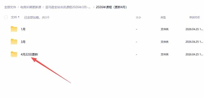 亚马逊 FBA 系统课程(更新26年4月-706资源网