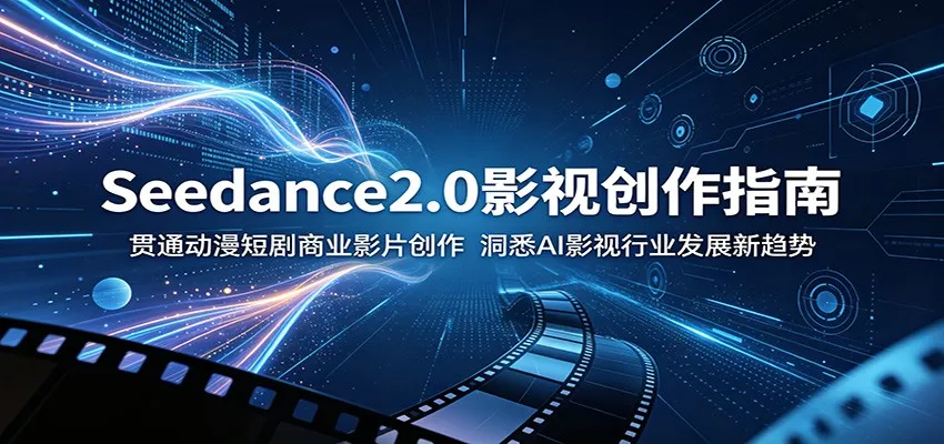 Seedance2.0影视创作指南：贯通动漫短剧商业影片创作，洞悉AI影视行业发展新趋势-706资源网