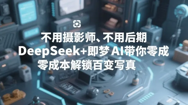 不用摄影师、不用后期,DeepSeek+即梦AI带你零成本解锁百变写真!-706资源网