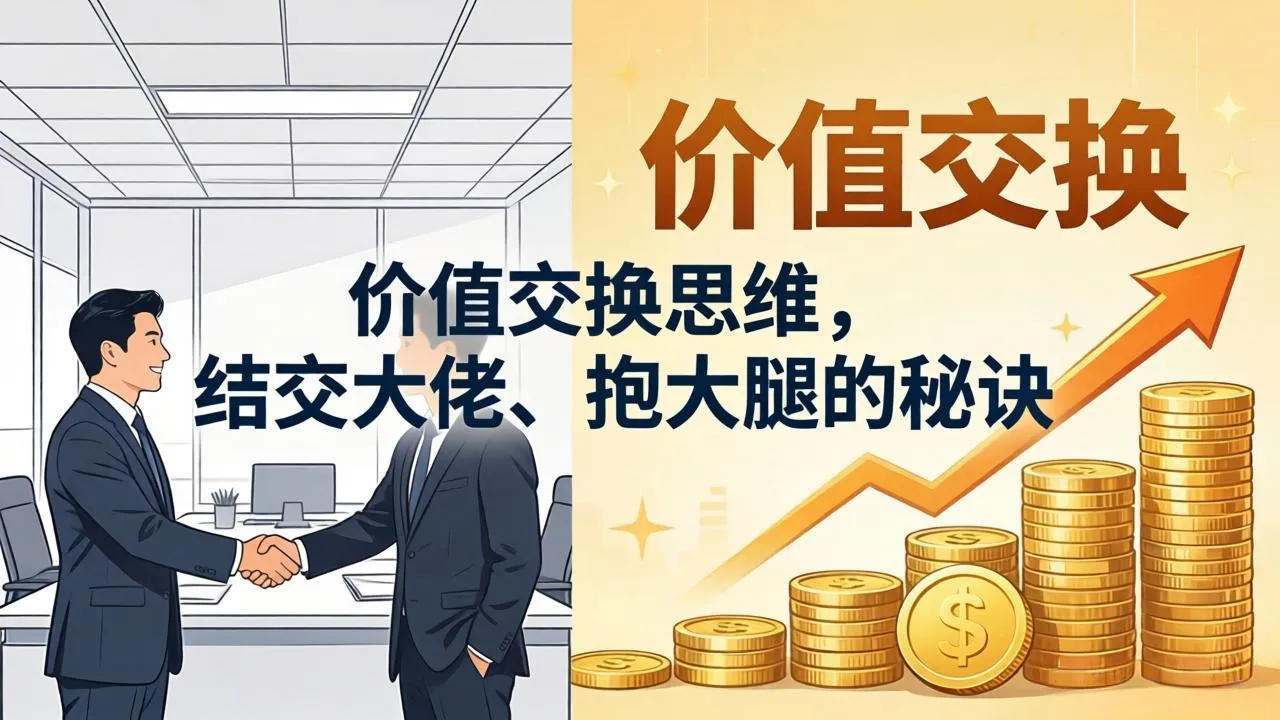 某付费文章：价值交换思维，结交大佬、抱大腿的秘诀-706资源网