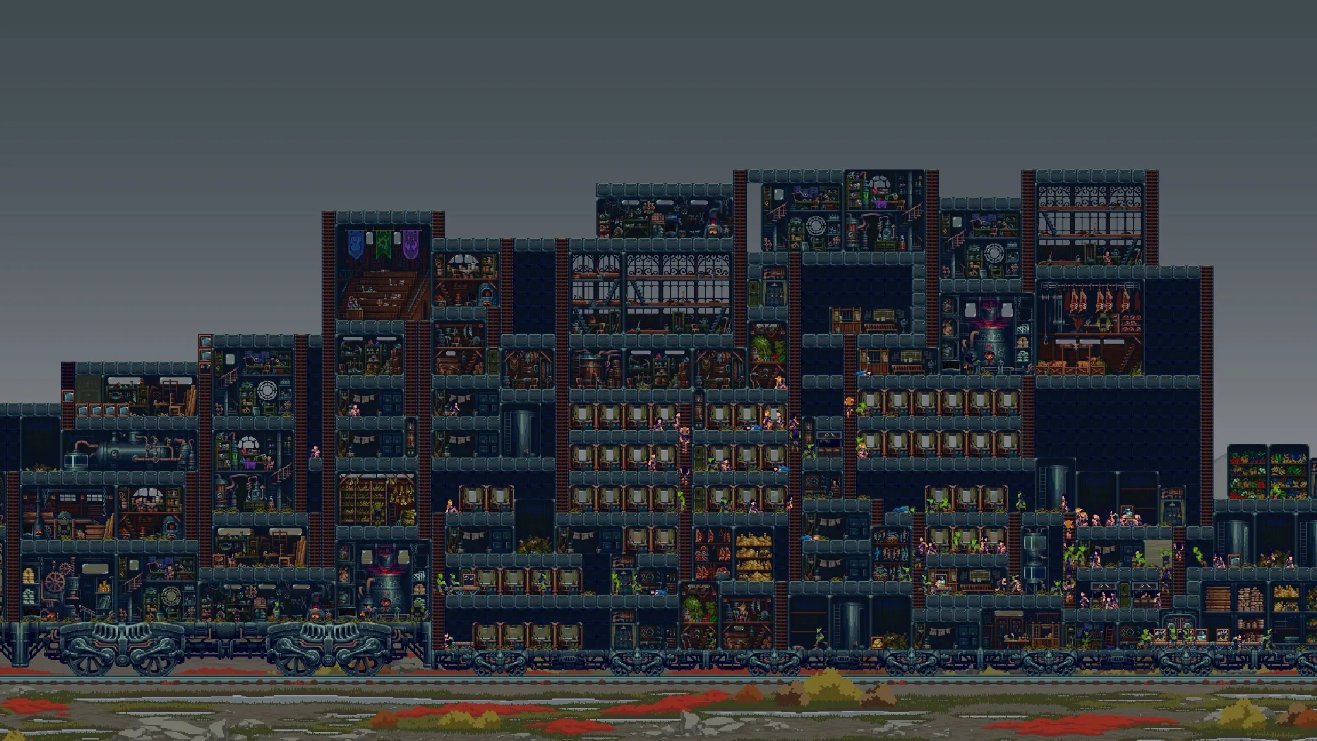 钢铁动脉：铁路城市建造者/Steel Artery: Train City Builder