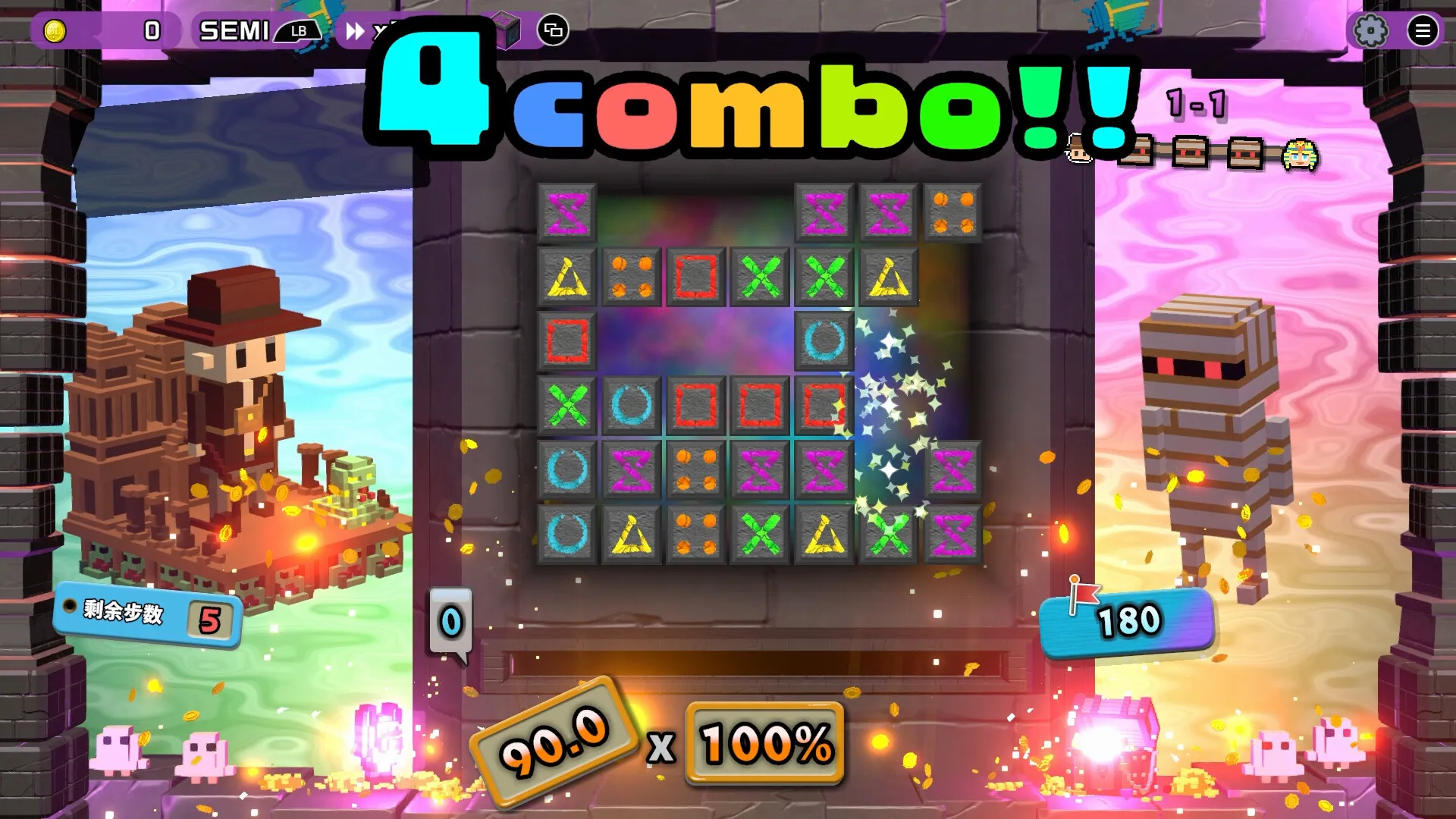 夺宝砖家/Dialoop -Roguelite Puzzle-