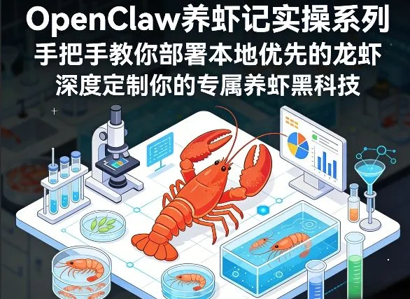 OpenClaw养虾记实操系列，手把手教你部署本地优先的龙虾，深度定制你的专属养虾黑科技-706资源网