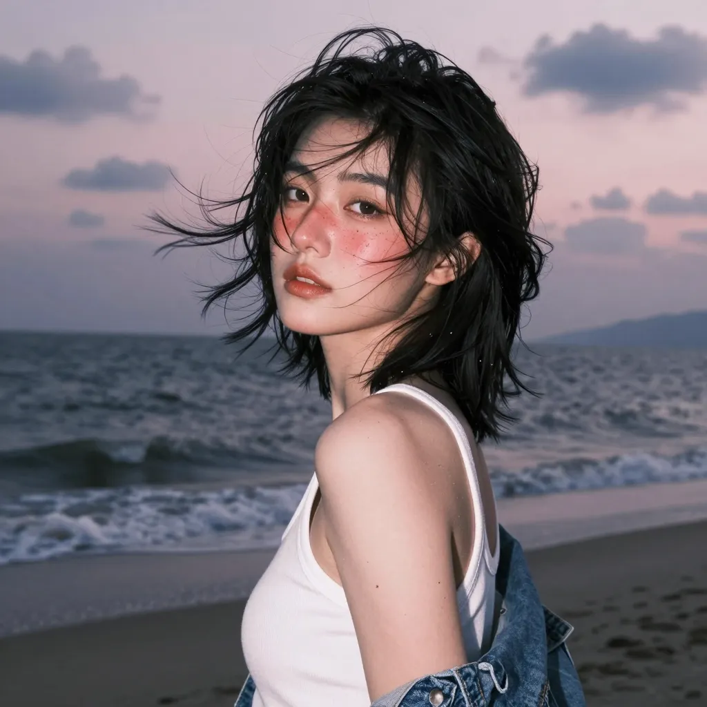 Z-Image 10组美女提示词,可收藏!