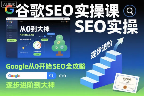 谷歌SEO实操课，Google从0开始SEO全攻略，逐步进阶到大神(更新26年)-706资源网