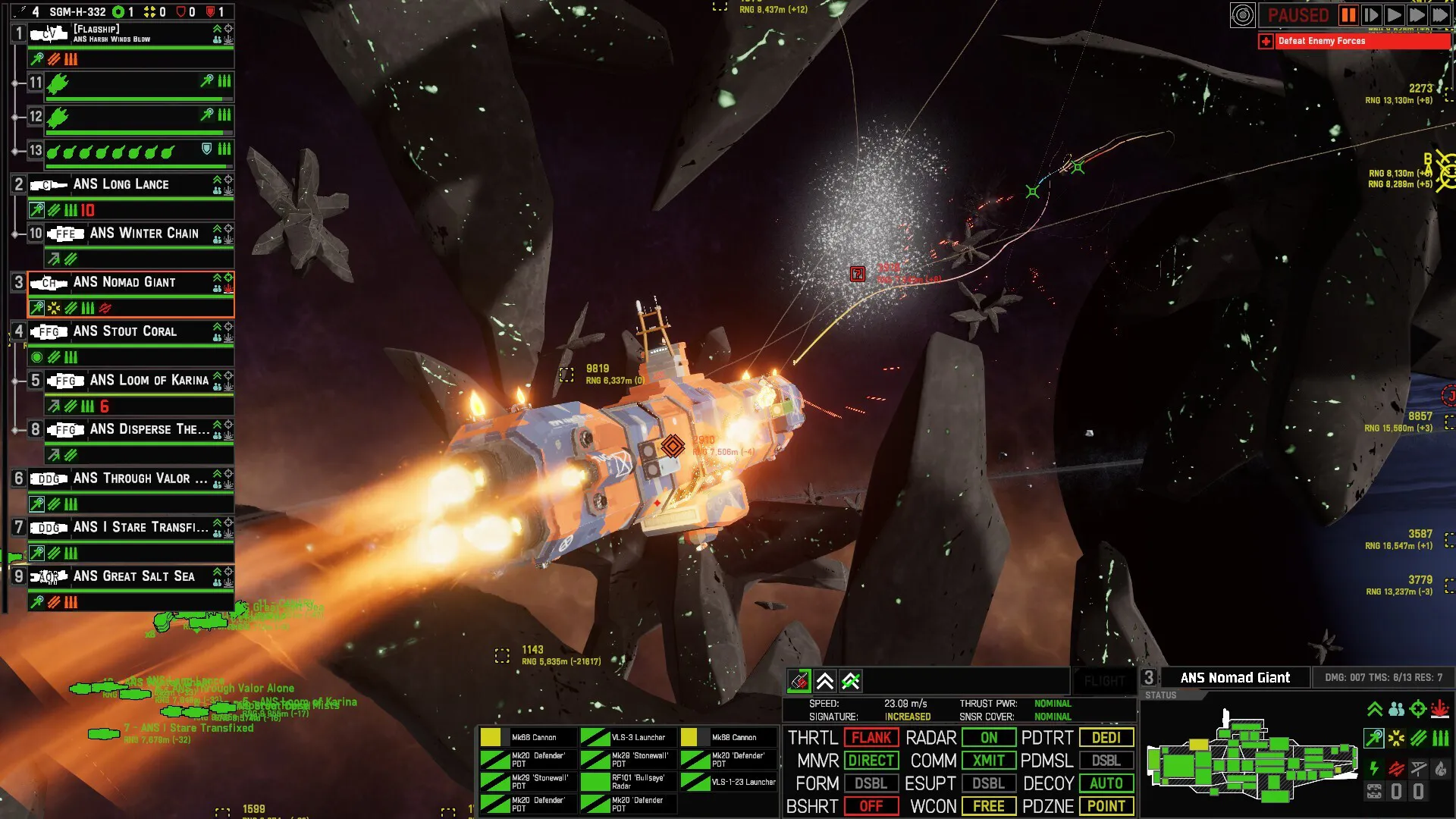 星云:战舰指挥官/NEBULOUS: Fleet Command 星云:战舰指挥官/NEBULOUS: Fleet Command