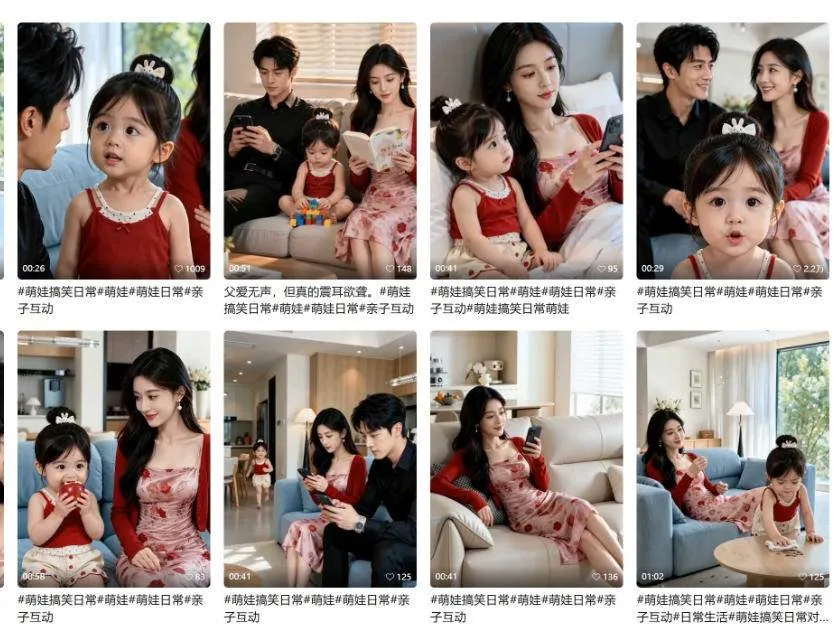 （20807期）1小时学会AI亲子搞笑短剧制作：爆款账号拆解+剧情脚本+人物互动+拍摄剪辑，跑通涨粉带货完整链路-706资源网