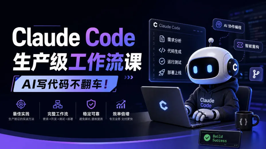 Claude Code生产级工作流课，AI写代码不翻车！【原创双语字幕】-706资源网
