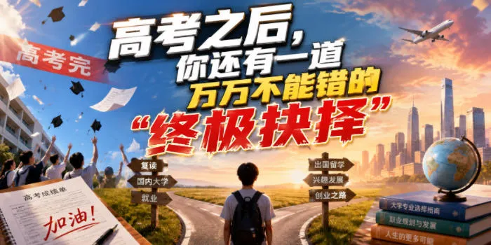 付费文章:高考之后,你还有一道万万不能错的“终极抉择”-706资源网