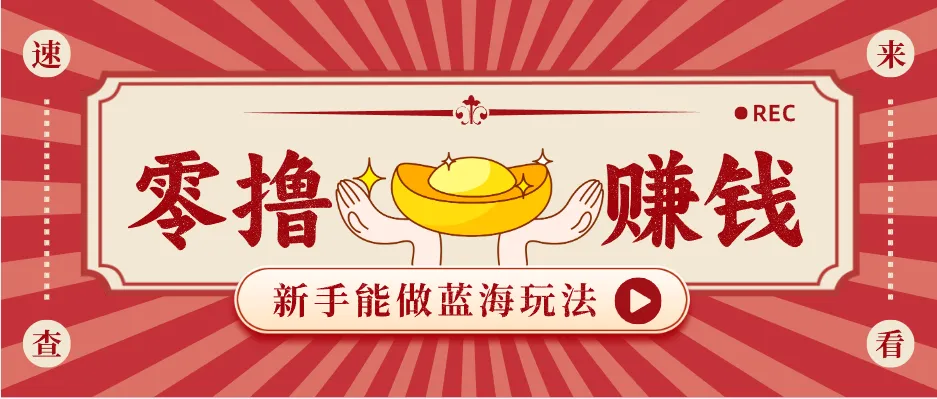 新手也能变现的蓝海玩法，一个人人能做的项目，需求量极大日入300+！-706资源网