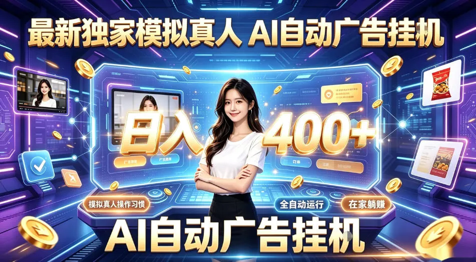 最新独家模拟真人，AI自动挂号挂G，日入400+，全程全自动运行，无需人工【揭秘】-706资源网