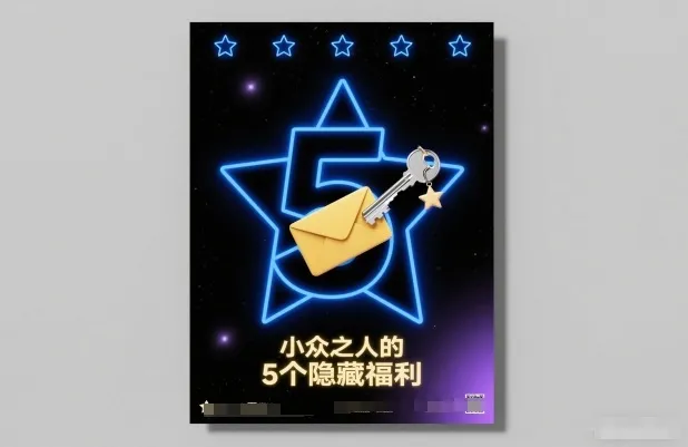 付费文章：小众之人的5个隐藏福利-706资源网