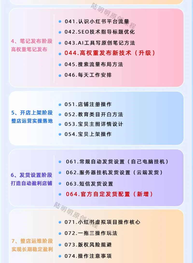 图片[3]-小红书虚拟项目特训班9.0，全面拥抱AI，批量产出原创PPT货源，单品/单店纯利润几万到几十W-706资源网
