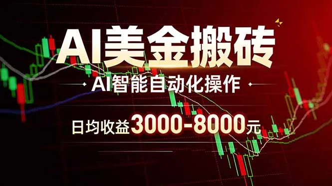 AI美金搬砖项目 | 日入3000-8000元 | 实地可考察 | 主业副业增收首选-706资源网