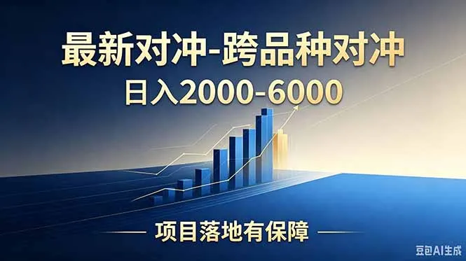 跨品种对冲震撼首发!日收益2000-6000+,项目绿色长久,安全稳健,合规靠谱,可批量放大-706资源网