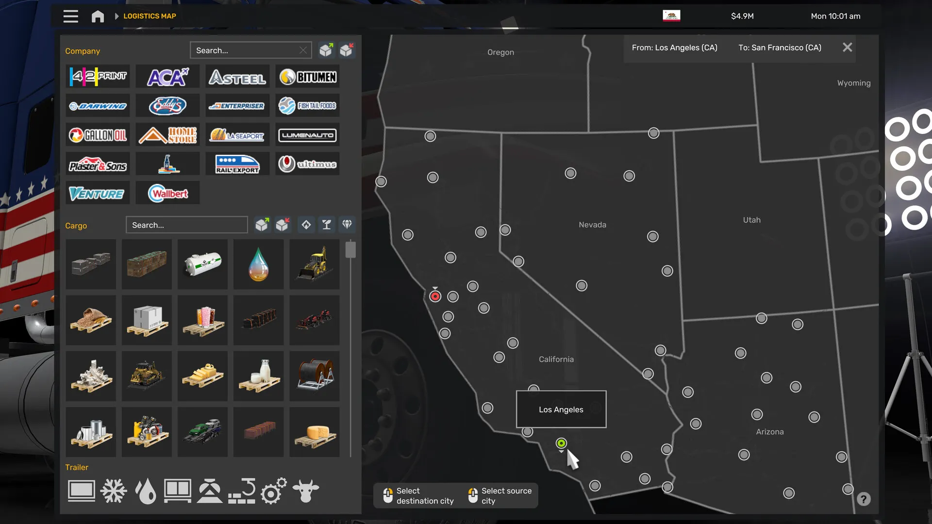 美国卡车模拟/American Truck Simulator 新增DLC版本更新