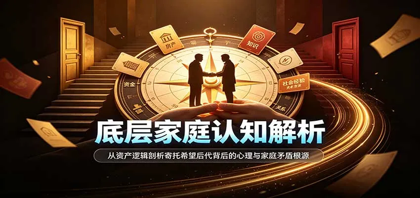 底层家庭认知解析:从资产逻辑剖析寄托希望后代背后的心理与家庭矛盾根源-706资源网