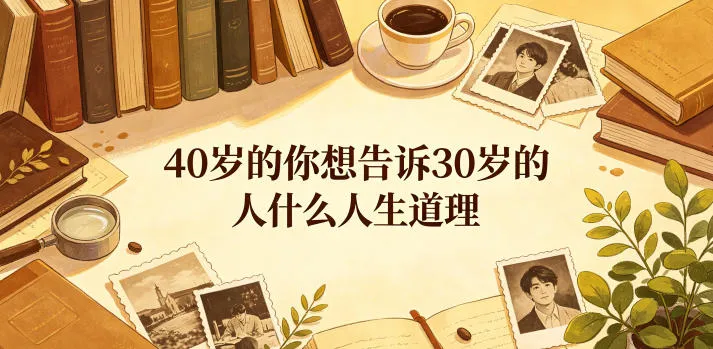 公众号付费文章：40岁的你想告诉30岁的人什么人生道理？-706资源网