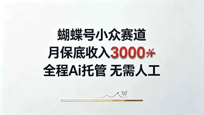 （20323期）视频号小众领域，月收入3000+， 全程Ai托管操作 新人2天学会！-706资源网