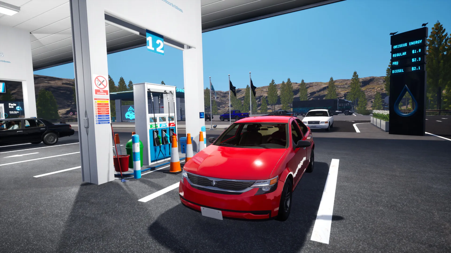 休息区模拟器/Rest Area Simulator