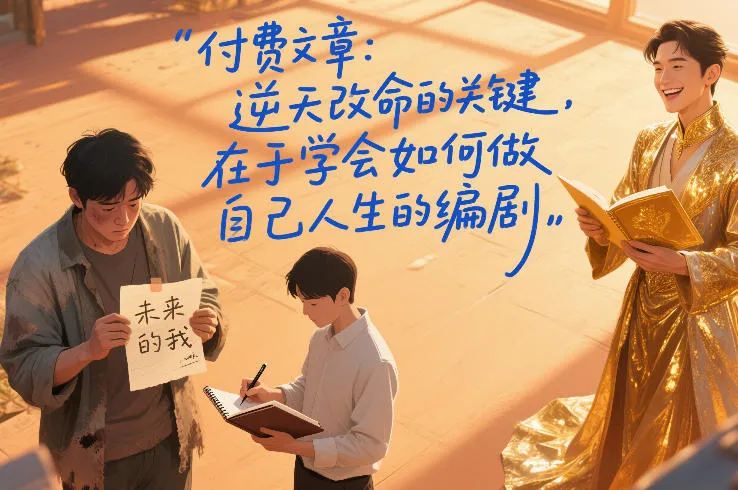 付费文章：逆天改命的关键，在于学会如何做自己人生的编剧-706资源网