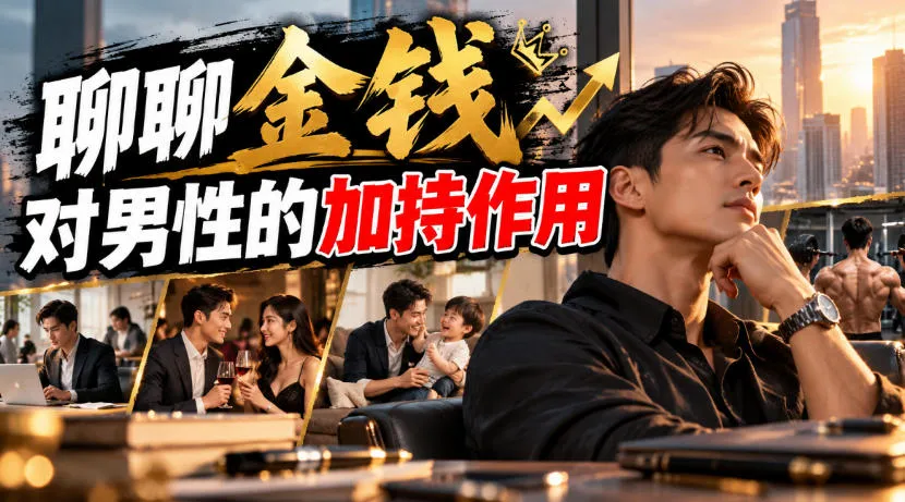 某公众号付费文章:聊聊金钱对男性的加持作用-706资源网