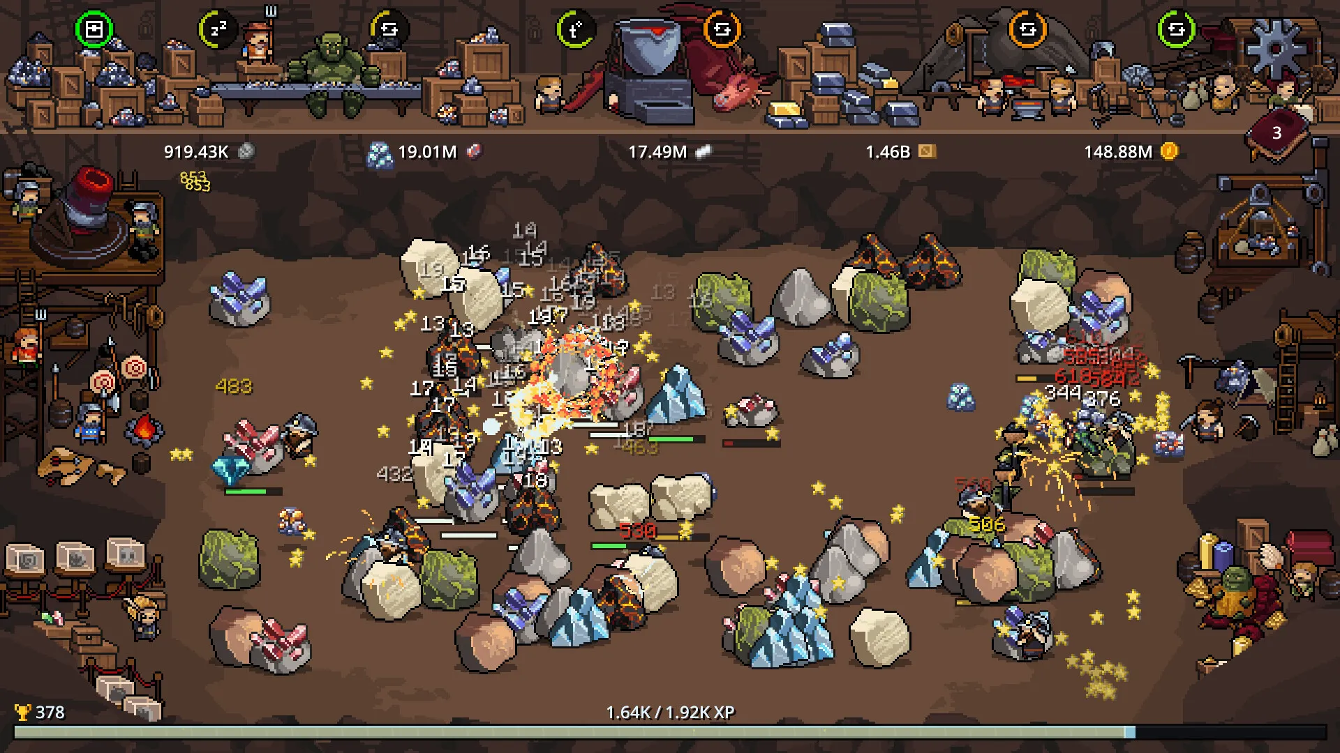 幻想矿工：深渊挂机/Fantasy Miner: Idle Depths 新游发布