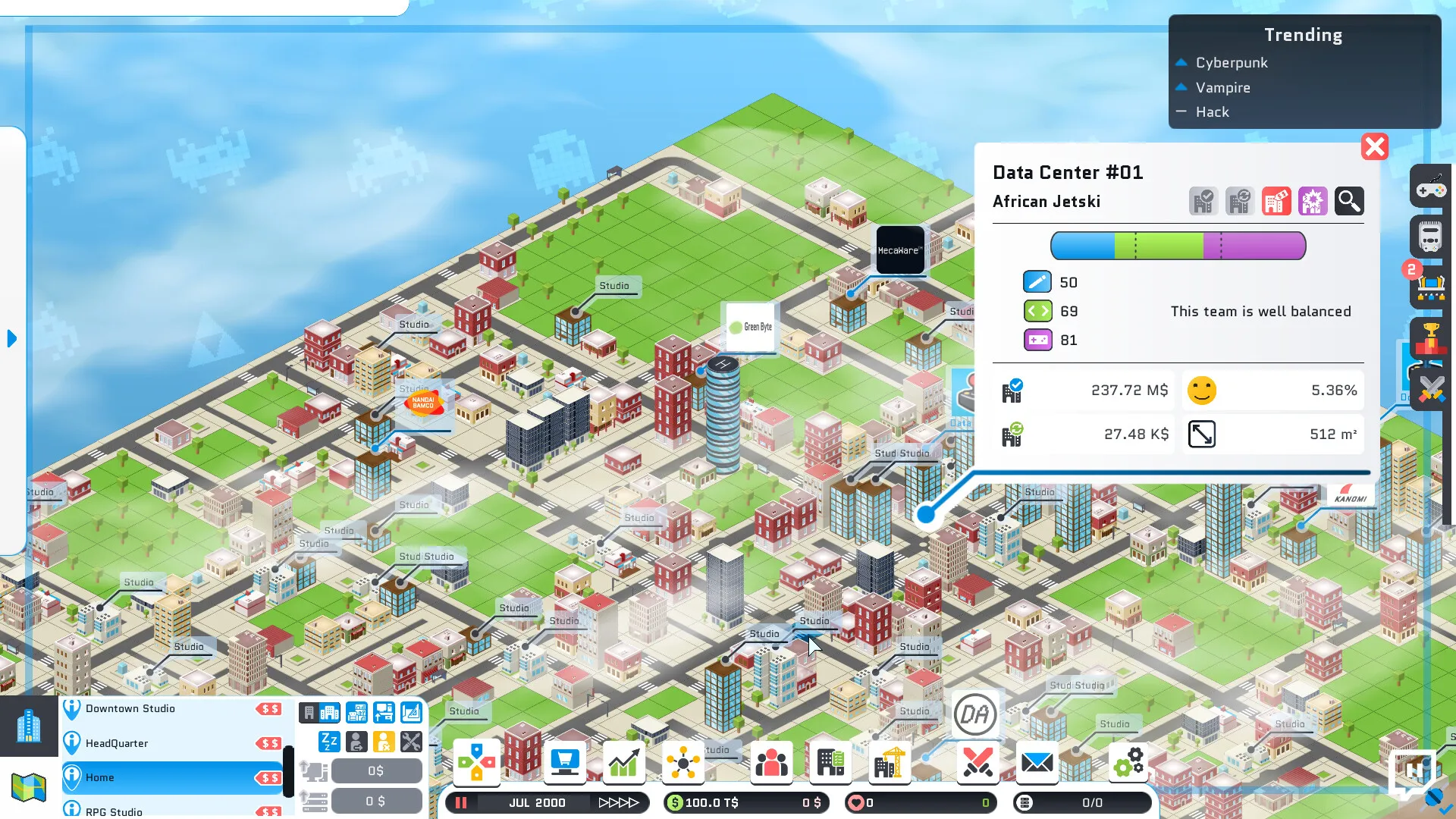 游戏大亨：都市工作室/City Game Studio: a tycoon about game dev